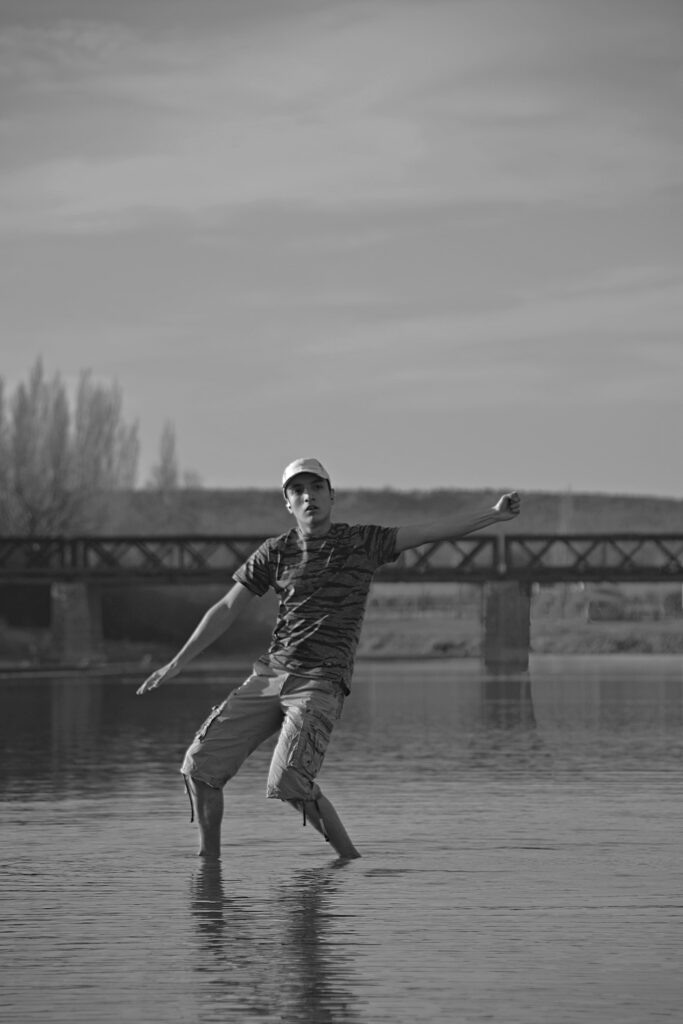 Facu Feels en el Río Colorado